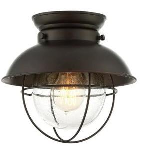Brookfield 1-Light Semi Flush Mount