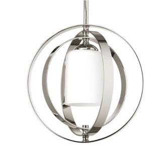 Progress Lighting Equinox Foyer Pendant Light, Satin Nickel