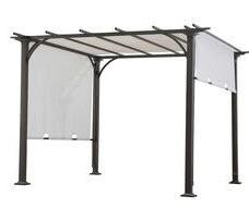 Sunjoy Pergola Canopy Only, White ( Size Unknown)