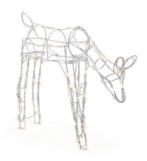 Home Accents Holiday?30 inch 80 Light LED Wire Doe