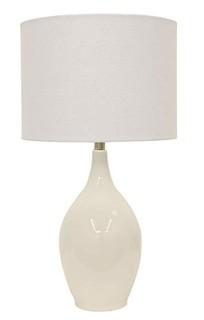 Purcellville 27" Table Lamp, White