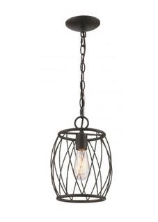 Poynter 1-Light Cylinder Pendant Rubed Oil Bronze