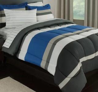 Orrville Reversible Comforter Set, Full