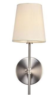 Mel 1 Light 6 inch Burnished Nickel Wall Sconce Wall Light