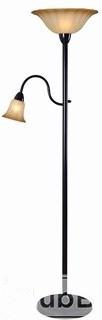 Three Posts Lucas Mother and Son 72.5 Torchiere Floor Lamp - Bronze (THPS1352)