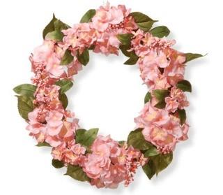 24" Hydrangea Wreath