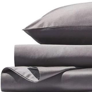 Glucksteinhome Dark Grey Sheet Set, Queen