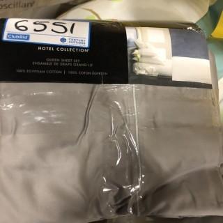 Hotel Collection Queen Sheet Set, Grey