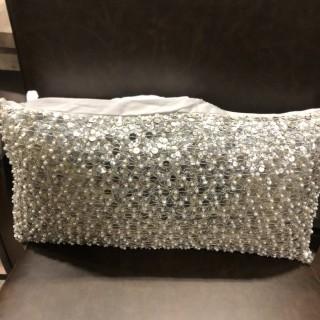 Decorative Throw Pillow, Broken Zipper 