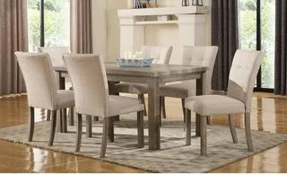 Robb 7 Piece Dining Set, Chipped Corner/Scratches 