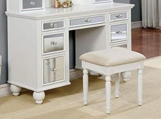 Piedmonte Vanity Set,White, Mirror Not Included