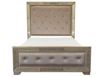 Halstead Upholstered Panel Bed, Queen