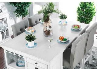 Table Top Only 66"L X 42"W X 36"H White