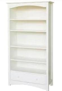 MDB Standard Bookcase, White
