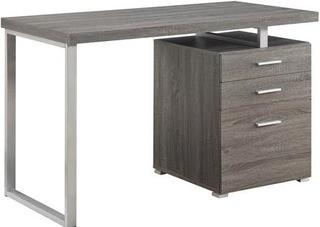 Victorina Office Writing Desk, Weathered Grey