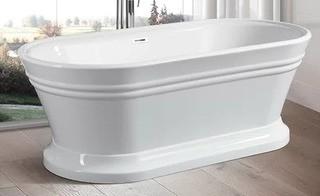Vanity Art 67" x 31" Freestanding Soaking Bathtub