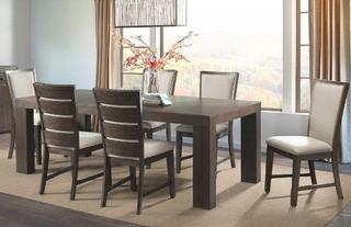 Ruthton 7 Piece Solid Wood Dining Set W/ 2 18" Leaves 