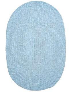 Spring Meadow Sky Blue Area Rug 2x4'