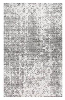 Bloom Cool Grey/Dark Grey/Ivory Area Rug 3x5'