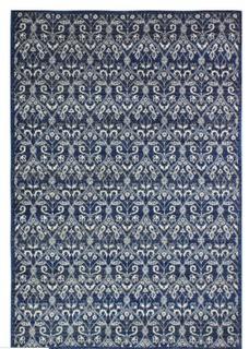 Bodell Dark Blue Indoor Area Rug 3'6" x 5'6"