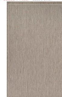 Couristan Recife Saddle Stitch Gry-Wht Runner 2'3"x7'10"