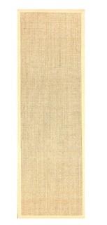 nuLOOM Orsay Sisal Beige 2'6"x8'  Runner Rug