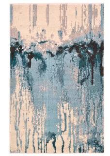 Andrei Light Blue Area Rug 3x5'