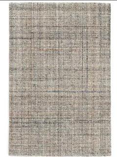 Harris Micro Hand-Hooked Wool Gray/Blue/Black Area Rug 3x5'
