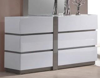 Manila 6 Drawer Double Dresser