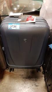 Heys - Grey - Hard Sided Luggage - 30" - Zipper Broken