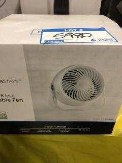 Mainstays 6" Table Fan