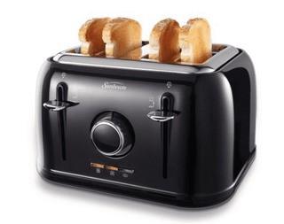 Sunbeam - 4 Slice toaster - TSSBTR4SCBLC-033