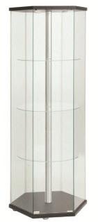 Coaster 950276 Home Furnishings Curio Cabinet, Black