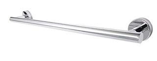 (2)Preferred Bath Accessories PC3020GM Manor Collection Glass Mounted Towel Bar, 20", Polished Chrome