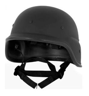 (2)Tactical ABS Tactical Helmet with Adjustable Chin Strap