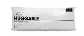 I Am Huggable Body Pillow-Display