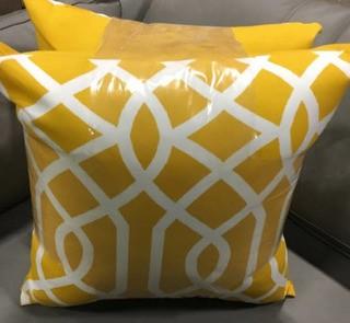 Indoor/Outdoor Accent Throw Pillows, 2PK 16x16"