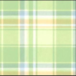 (3) Kitchen Elements 32.7' x 20.5" Plaid Wallpaper