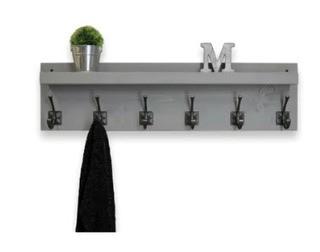 Fryda Wall Mounted Coat Rack Grey/Bronze