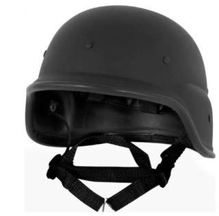 (2)Tactical ABS Tactical Helmet with Adjustable Chin Strap