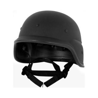 (2)Tactical ABS Tactical Helmet with Adjustable Chin Strap
