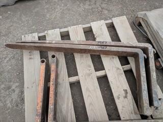 Set of 48" Forklift Forks.