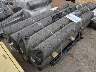 Lot of (2) New Rolls of 6'x250' Ground Cover Matting.