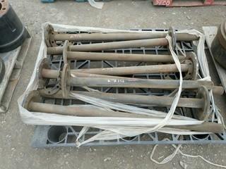 Lot of Assorted Highway Truck Rear Axle Shafts.