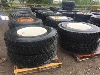 Lot of (4) Bridgestone 12.00R24 X DL Tires.
