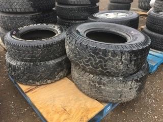Lot of (4) Assorted Tires.