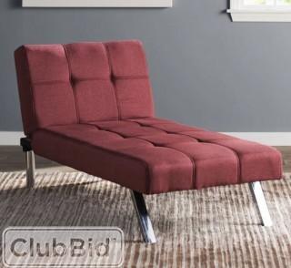 Zipcode Design Piper Chaise Lounge - Red (ZIPC3366_17794652)