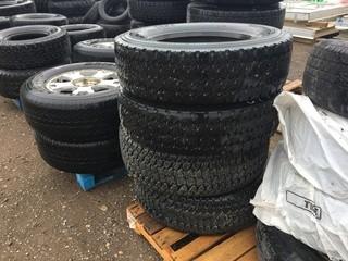 Lot of Assorted Truck Tires.