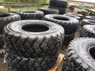 Lot of (4) Boto 17.5R25 Tires.