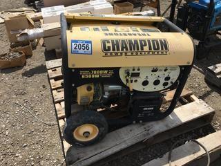 Champion 6500W Gas Generator w/Electric Start.